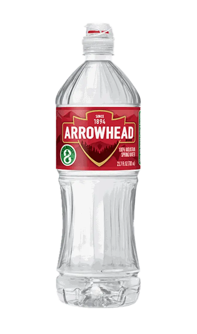 23.7 fl oz (700 mL) Sports Cap Bottled Water, Single