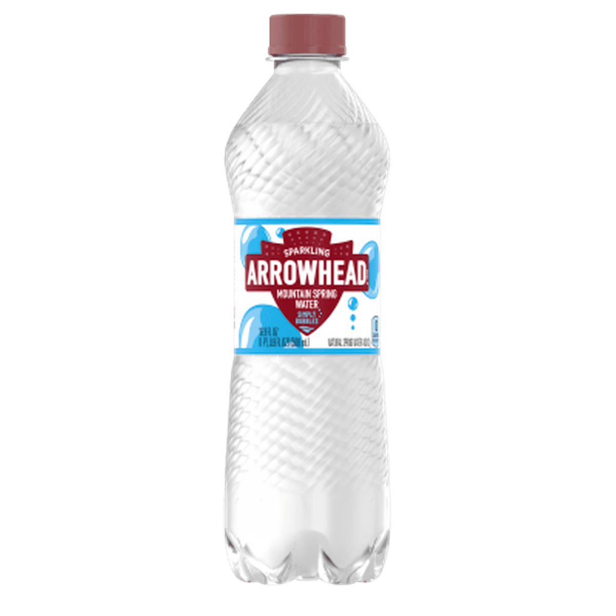 Simply Bubbles Sparkling Water 16.9 fl oz ( 500 mL ) Bottle, Single