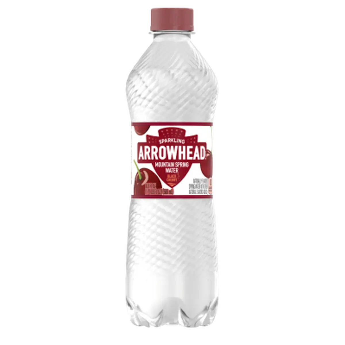 Black Cherry Sparkling Water 16.9 fl oz ( 500 mL ) Bottle, Single