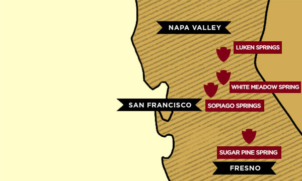 Los Angeles Arrowhead Map