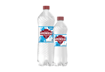 Arrowhead Sparkling Spring Water bottle, Simply Bubbles Flavor