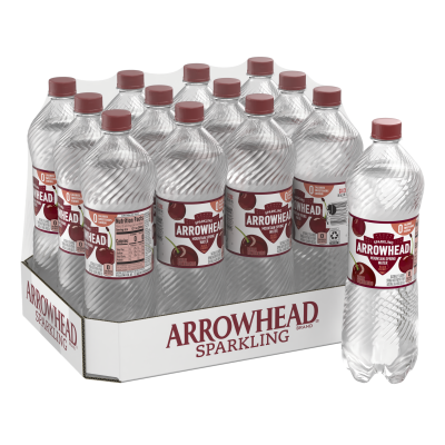 Arrowhead Sparkling Black Cherry Product detail 1L 12pk