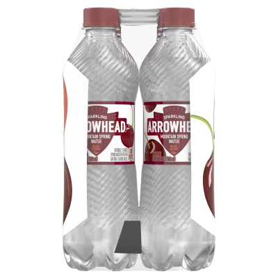 Arrowhead Sparkling Black Cherry product detail 500ml 8pack right view