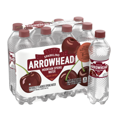 Arrowhead Sparkling Black Cherry product detail 500ml 8pack