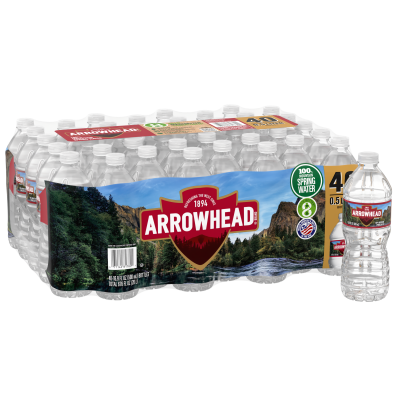 Arrowhead Spring water product detail 500mL 40 pack