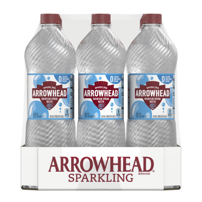 Arrowhead Sparkling Simply Bubbles Product detail 1L 12pk right view
