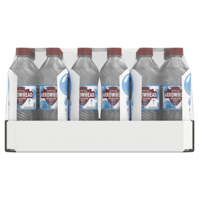 Arrowhead Sparkling Simply Bubbles Product detail 500mL 24 pack front view