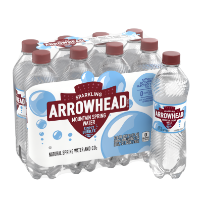 Arrowhead Sparkling Simply Bubbles Product detail 500mL 8 pack