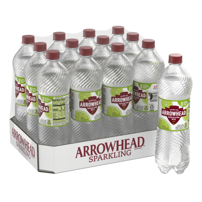 Arrowhead Sparkling Zesty Lime Product detail 1L 12pk