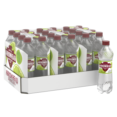 Arrowhead Sparkling Zesty Lime Product detail 500mL 24 pack