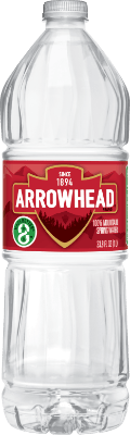 Arrowhead Spring Water bottle, 1 L, single