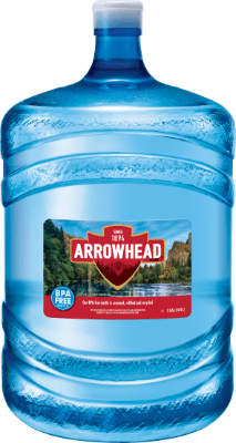 Arrowhead Spring Water jug, 5 gal, single