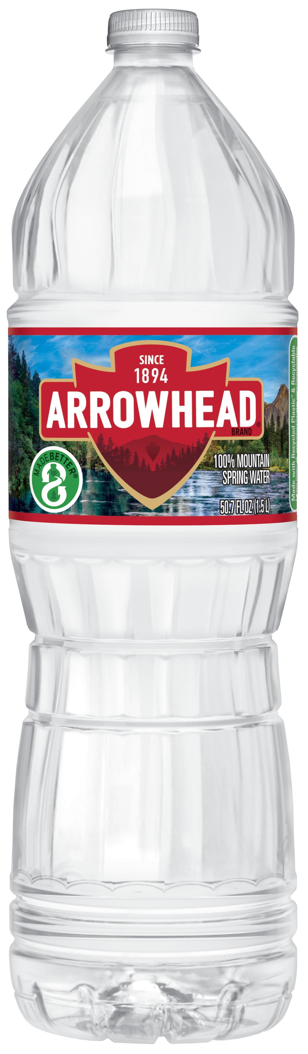 Arrowhead Spring Water bottle, 1.5 L, single