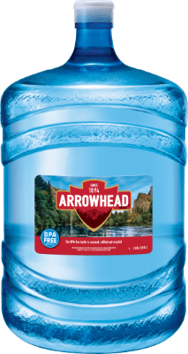 Arrowhead Spring Water jug, 5 gal, single