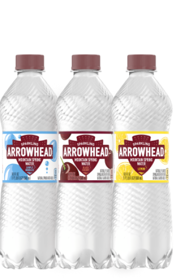arrowhead water sparkling products