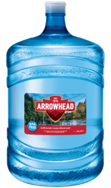 Arrowhead Spring Water jug, 5 gal, single