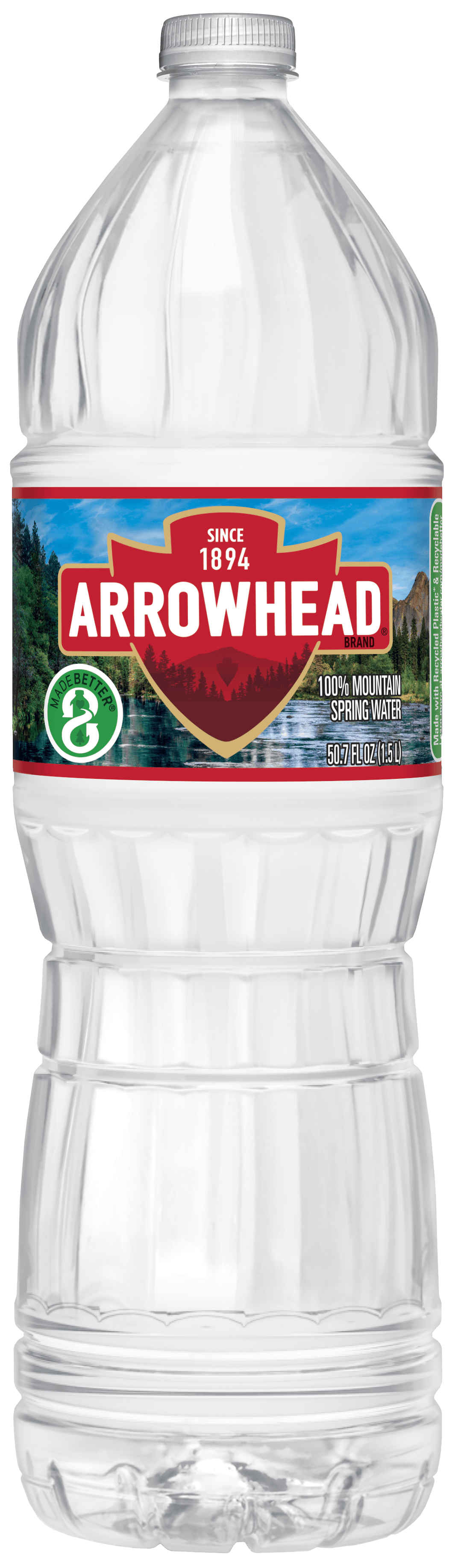 Arrowhead Spring Water bottle, 1.5 L, single